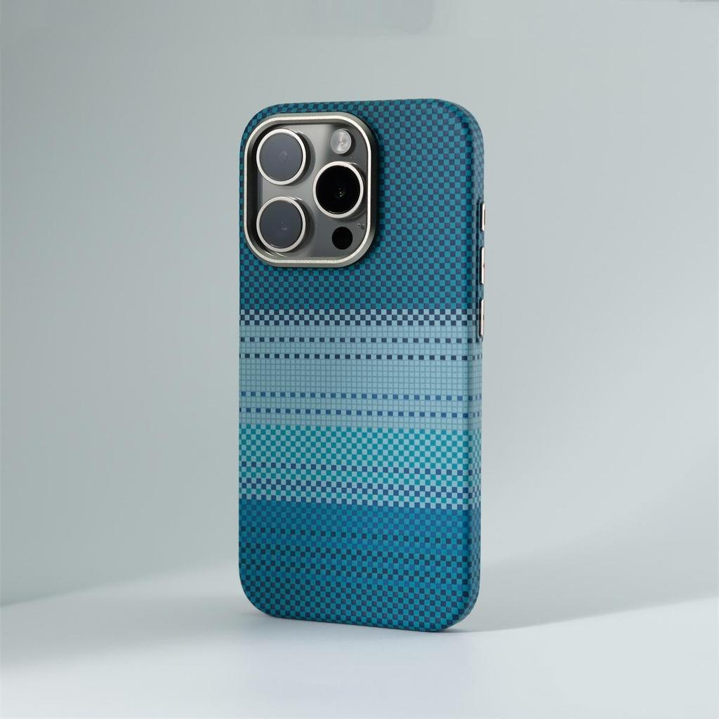 iPhone 17 Pro Max Kevlar Magnetic Case - Full Coverage Protective Case for Apple Devices