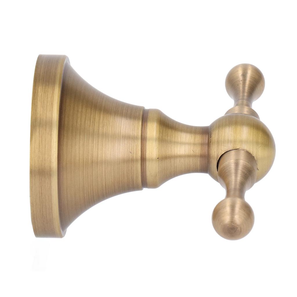 Coat Hook Antique Solid Copper Towel Robe Hooks Wall Mounted Bath Robe Hooks for Bathroom Kitchen