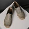 Herrenschuhe 2025 Sommer neue Herren atmungsaktive Mesh Sport Freizeitschuhe hohl einfach Wind ein Pedal Slipper