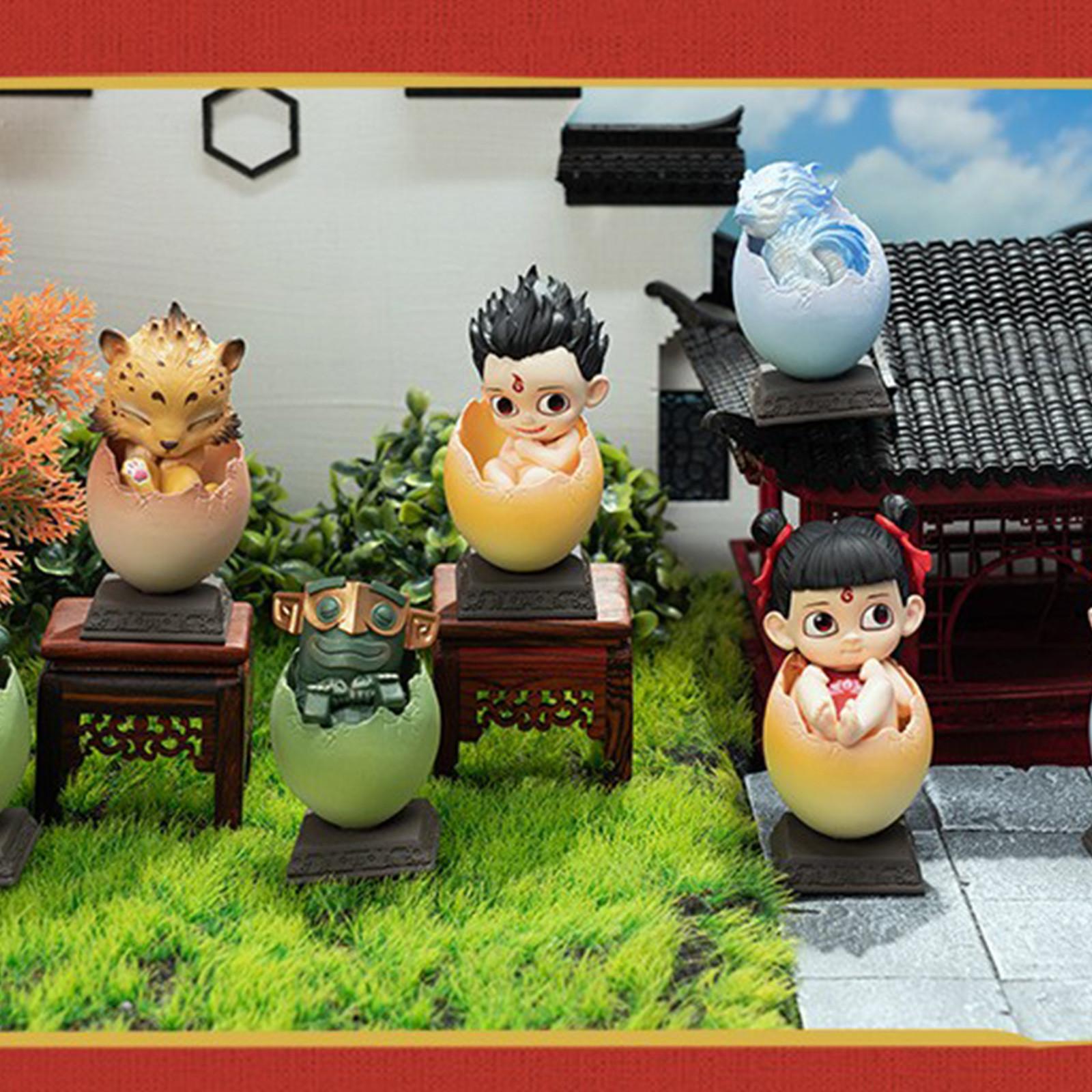 

Interesting Nezha The Demony Boy Conquers The Dragon Blind Ornaments Random Design Mystery Toys For Modern One Size