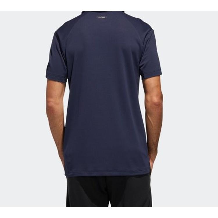 adidas HTRDY M PL2 SL Tennis Sports Polo Shirt Blue Men's FS3777