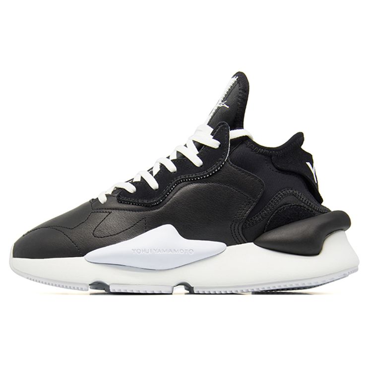 

Кожаные черно-белые кроссовки унисекс adidas Kaiwa F97415