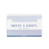 RosyPosy soft design tea fragrance index card, large capacity 150 word memory message sticky note card