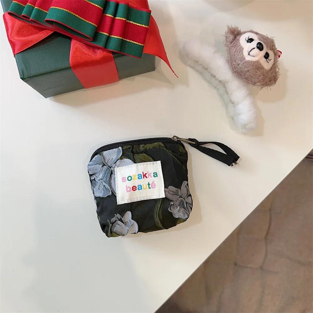 

Цветочный холст, хлопок, сумка для монет, кошелек на молнии, сумка для ключей, карман для денег, женский ручной кошелек для монет, маленький кошелек для детей