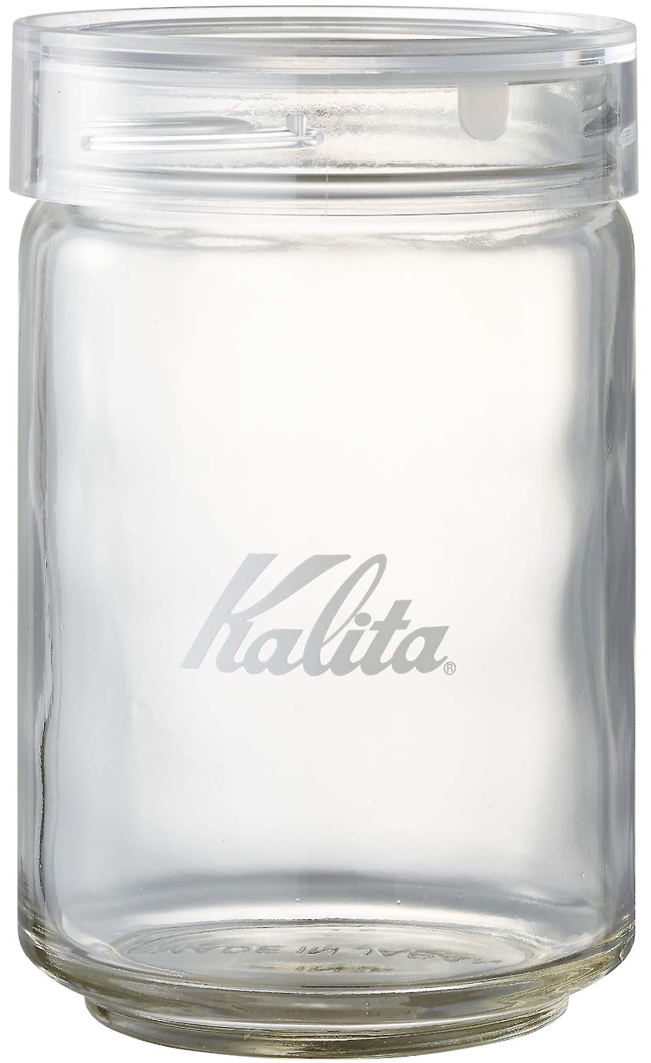 

Kalita Coffee Glass Coffee Bean Storage Antibacterial Resistant to Made in Includes Measuring Stackable All Clear Bottle 300 Antique Perfect for
