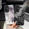 Tempered Glass Hard Phone Case For OPPO Reno 7Z 8Z 8T 8 7 Lite Find X5 Lite Reno7 Z 5G Luxury Soft Silicone TPU Shockproof Cover
