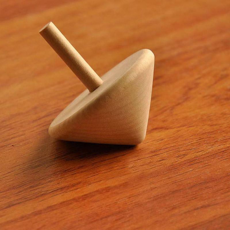 6Pcs Unfinished Wooden Spinning Top For Kids Birthday Small Gifts Art Craft Supplies Party Favors Classroom Prizes Boys Girls