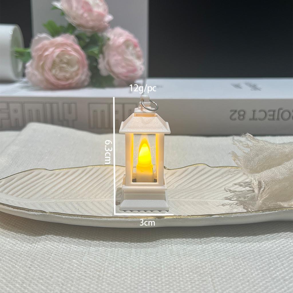 Vánoční Atmosférické Světlo Ozdoba LED Retro Ruční Světlo 2ks