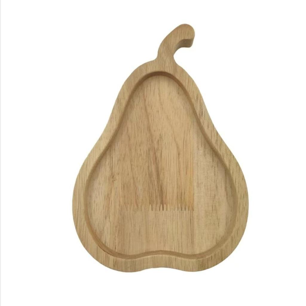 Wooden Holiday Tray: Reindeer, Christmas Tree, Rabbit, Hat Decor