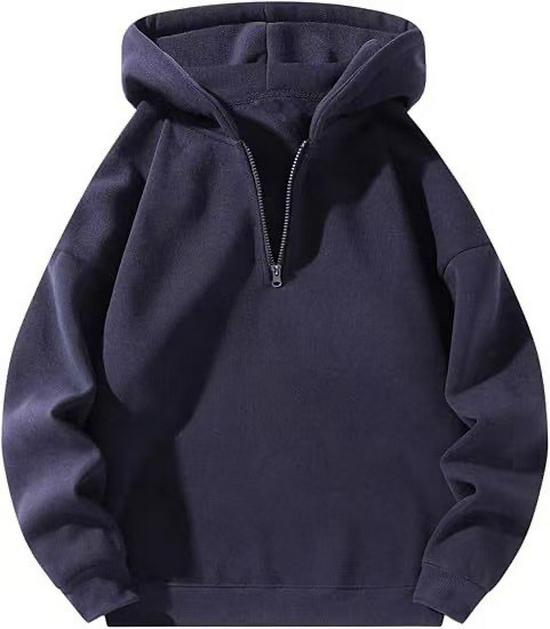 American Casual Loose Fit Zip-Up Hoodie: Spring/Autumn Streetwear Sweatshirt