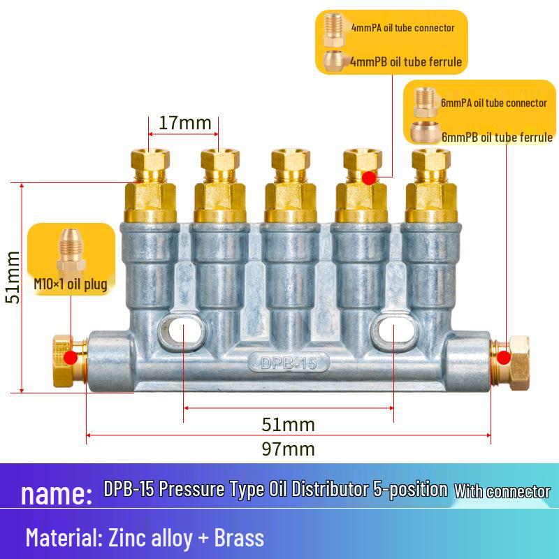 CNC Machining Center DPB-110 & DPB-18 Pressure Oil Drain and Metering Dispenser.