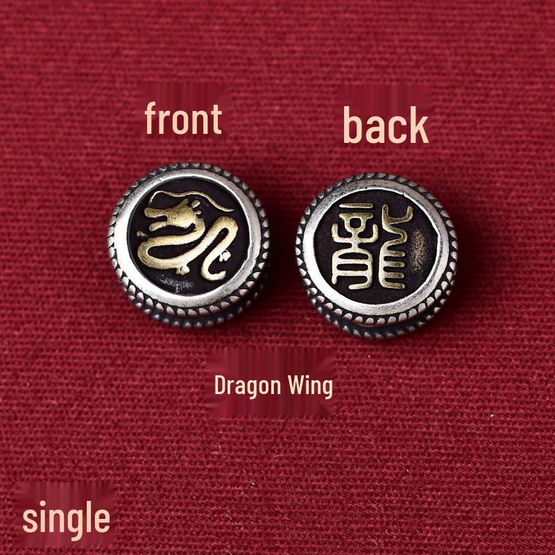 Durable Zodiac Buddha Mantra Bracelet - Double-Sided Pattern for Men & Women