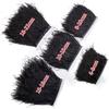 FeatherBeatiful 1meter Black Ostrich Feathers Trim Cloth Sideband Ostrich Feather Trims Clothing Wedding Feather Ribbon Sewing Decorati