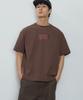 ALTER STUDIO Vintage Newold Print T-Shirt_Brown