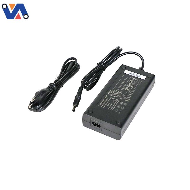 New Image EU Stock 54.6V 2A Charger DC 5.5*2.1 for OUXI V8 Spare Part Electric Fatbike Charger Replacement ABS Material Charger