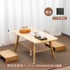 New Chinese-style tea table, simple kang table, solid wood tatami, floor-standing tea table, small tea table
