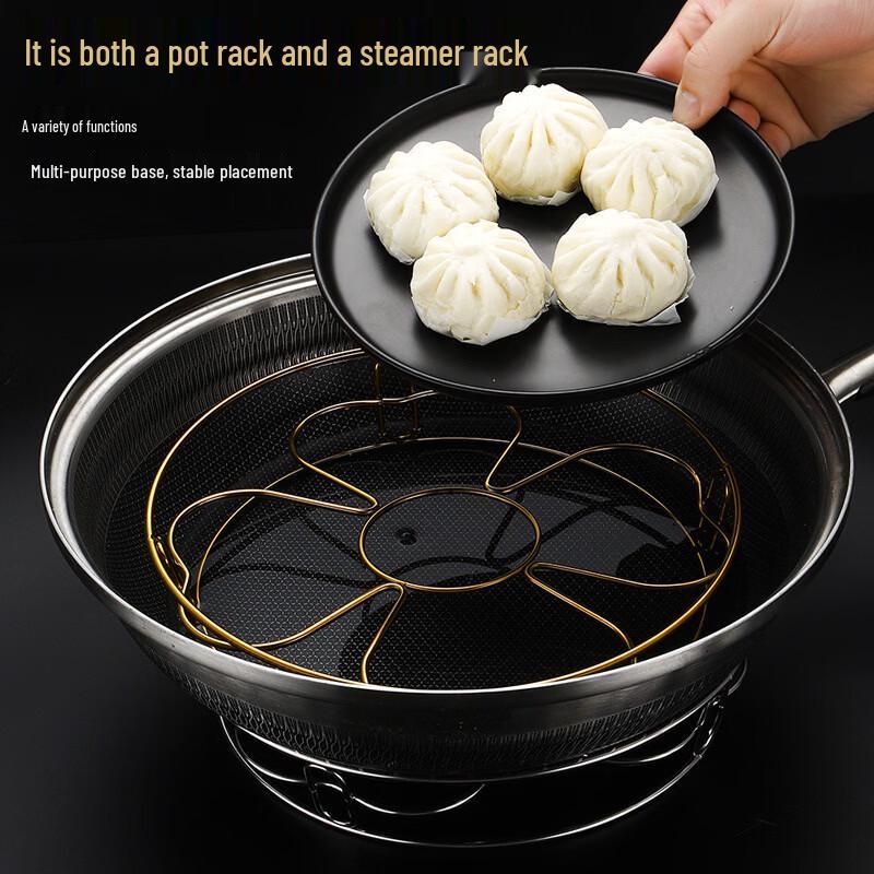 Multi-functional Stainless Steel Steamer Rack