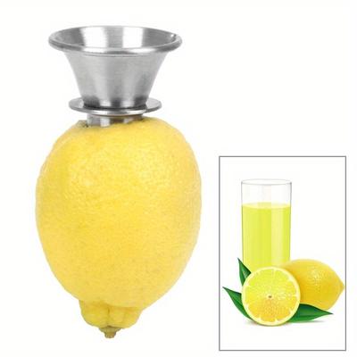Ruční odšťavňovač Nalévací šroub Nerezový Na citrony Pomeranče Limetky Citrusy Ručně Lis na citrony Lisování šťávy Ovocný nástroj