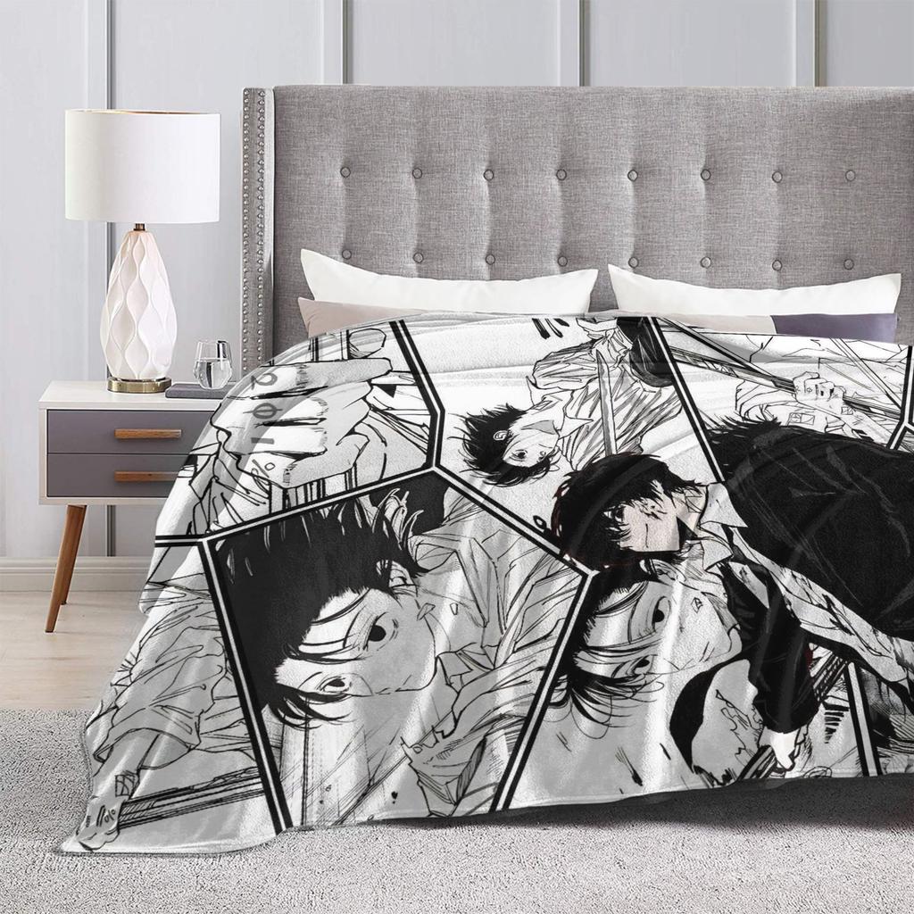Nagumo Yoichi Sakamotos Days Blanket Cozy Soft  Throw Blankets for Sofa 50x60 Inch Multiple Sizes Bedding Throws
