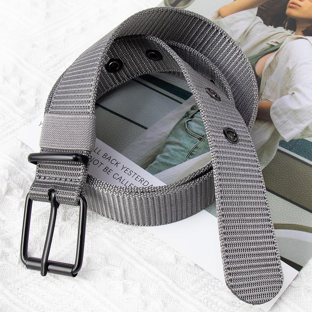 Men'S Belt Black Pin Buckle Belt Men'S Premium Belt Men'S Trendy Men