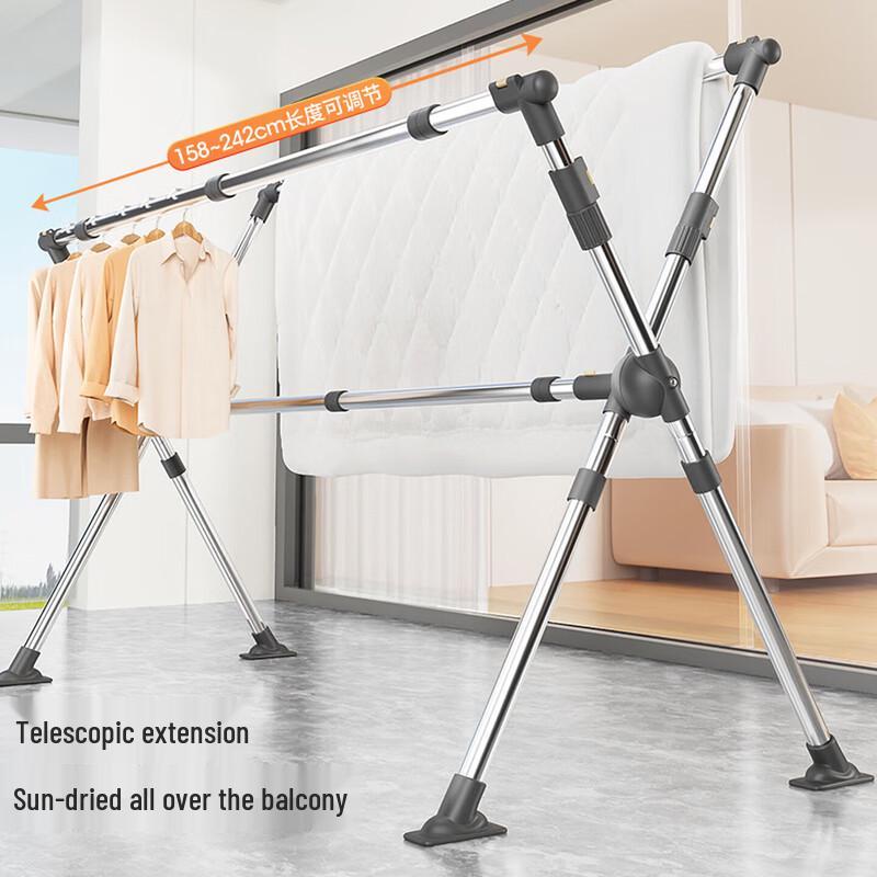 MARYYA Portable Folding Stainless Steel Drying Rack