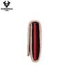 HUMERPAUL Ladies wallet first layer cowhide solid color convenient retro style short coin purse credit card storage leather solid color card case