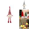 Incredibly Soft Christmas Gnomes With Led Lights Plush Dolls Xmas Ornament