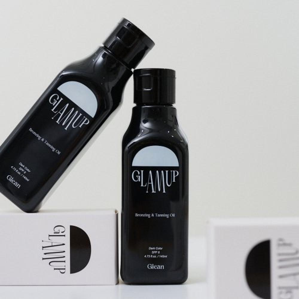 Glean Glam Up Bronzing Dark Tanning Oil Spf6