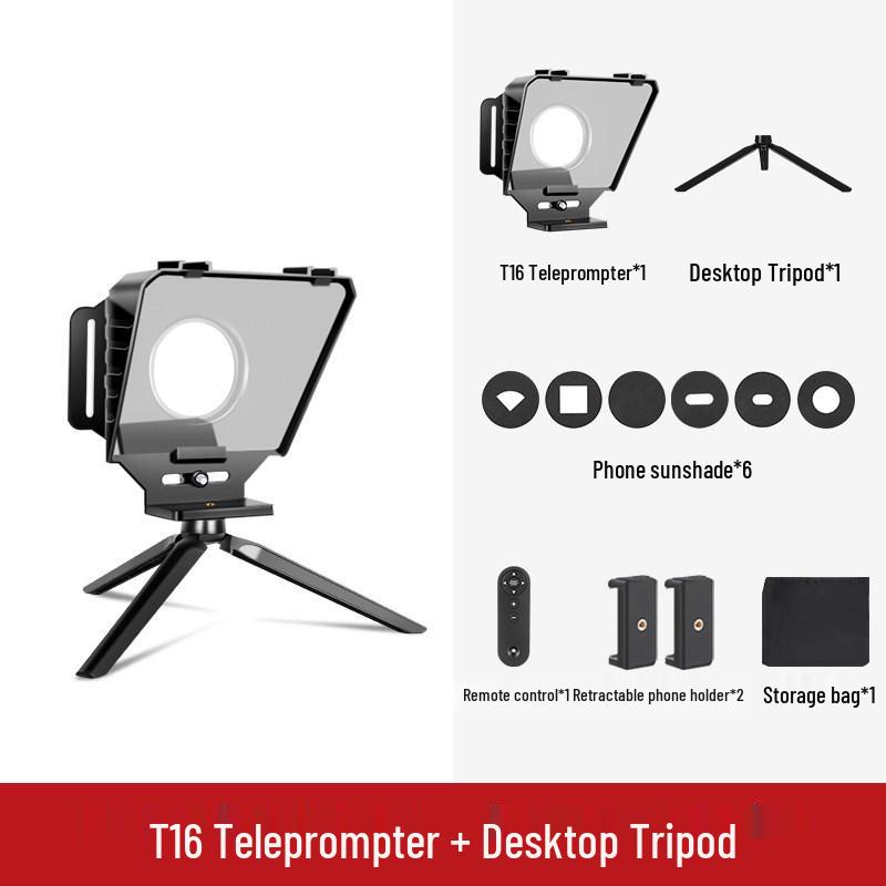 Ruifutu Přenosný teleprompter pro DSLR a mobilní zařízení
