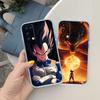 RE25 Dragon Ball Gohan Transparent Phone Case for Motorola Moto G7 G8 G9 G84 G85 G73 G24 G15 Z2 Play Power Plus