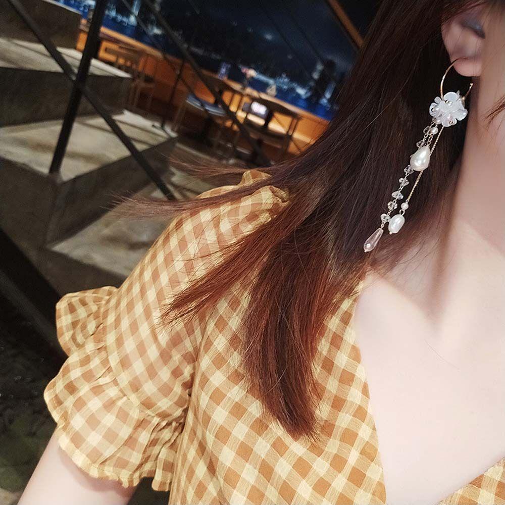 Long Water drop Fringed For Women Vintage Dangle Earrings Jewelry Tassels Earrings Drop Earrings