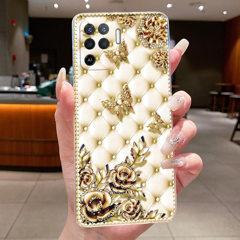 Case For Oppo Reno 5 Lite 5F A94 4G Phone Case Cute Luxury Cool Boys Girls Transparent Soft TPU Cover For Reno5 Lite 5 F Funda