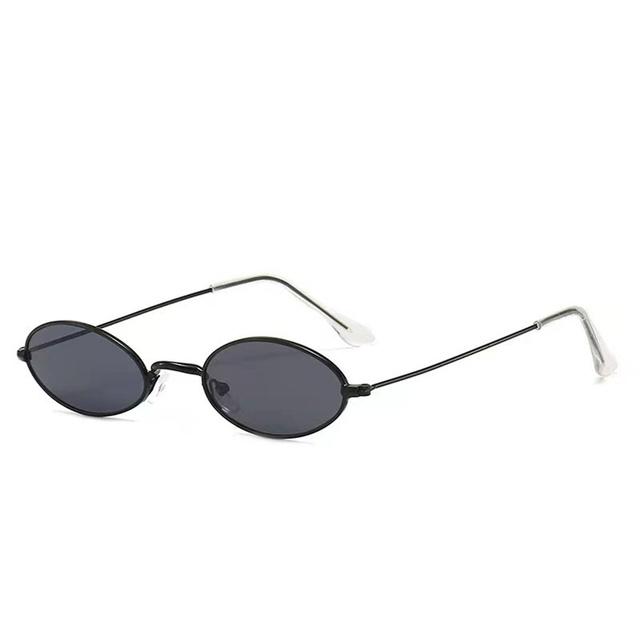 Retro Small Frame Oval Sunglasses Uv400 Unisex Brand Design Sun Glasses Summer Vintage Shades Eyeglasses Driving Eyewear