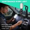Corded LED Work Light With Magnet Rechargeable Work Light Auto Repair Light  Maintenance Work