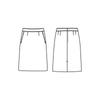 NUOVO (Nuovo) Knit Tight Skirt FS45855