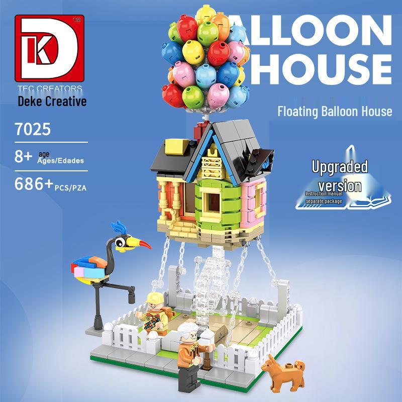 Ice & Snow Dream Princess Castle - Compatible with Bricks, Street Scene Assembly, Kids' Toy, Perfect Christmas Gift for Girls.