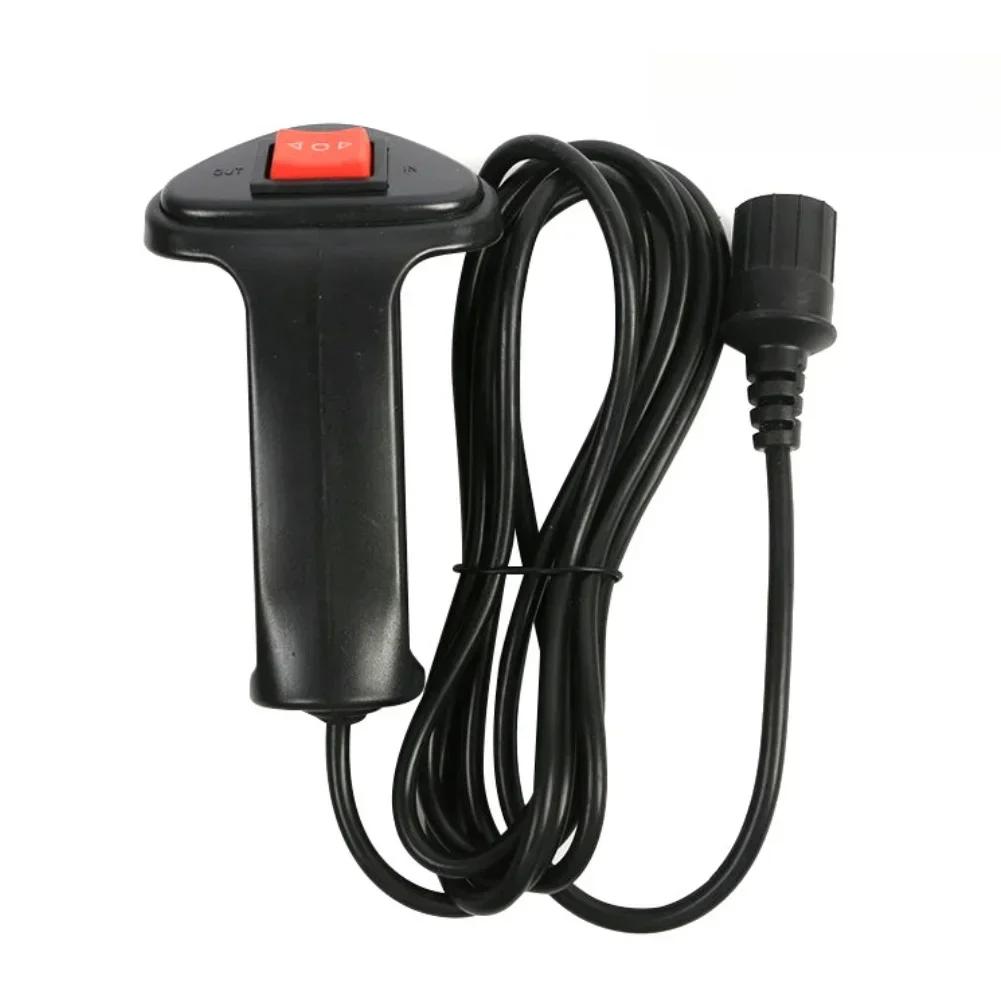 For Off Road Vehicle Electric Winch Remote Control with 1 5m Cable Compatible with Various Electric Winch Brands Except Warn