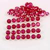 6 mm Natural Mozambique Blood Red Ruby Loose Round Gemstone Cut 20 Pieces