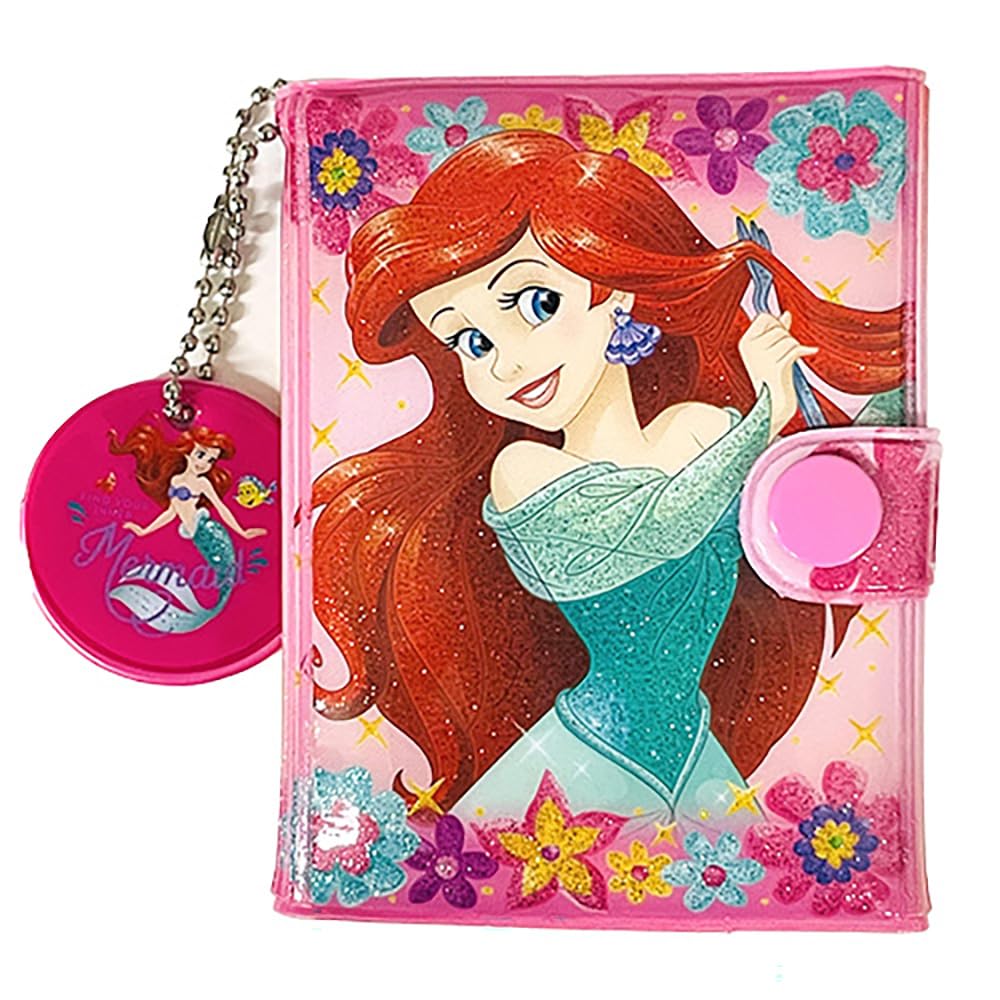 Colors Princess Vertical Vinyl Wallet Ariel 2-Sided PCNG-0092