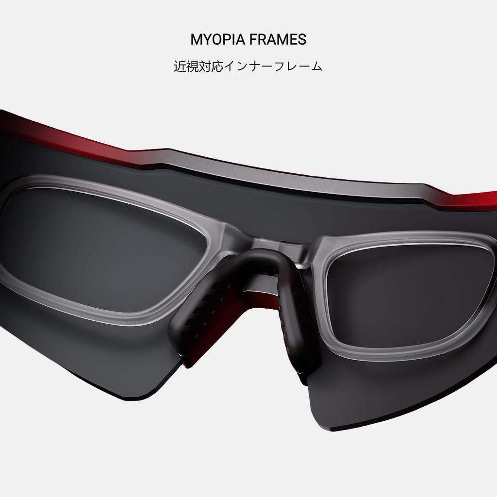 KAPVOE Sports Sunglasses for Men and Polarized Trail Women, K9023, (for Cycling, Running, Running, Mountaineering, Hiking, Baseball, Tennis, Fishing)
