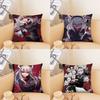 Helltaker Anime Pillow Case Fashion Square Pillowcase Bedroom Sofa Room Ins Decoration Leisure