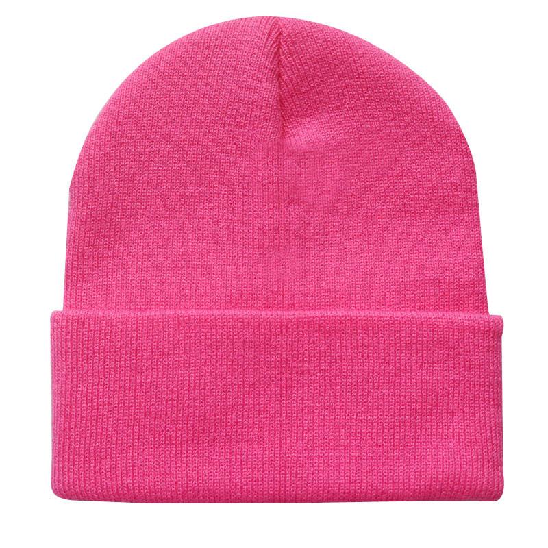 Unisex Wool Knit Beanies Multi-Colour Warm Winter Hats with Customized Logo for Travel Direct Wholesaler
