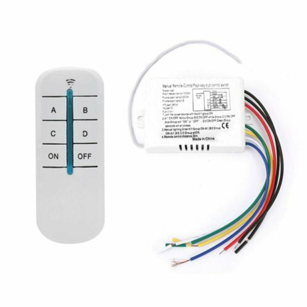 Switch Remote Control Passageway Receiver Garage Lighting Parts Stairs Transmitter Warehouse Wireless Hot Sale