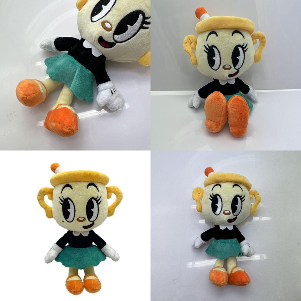 Cuphead Teacup Head Adventure Plush Toy For Kids 9in