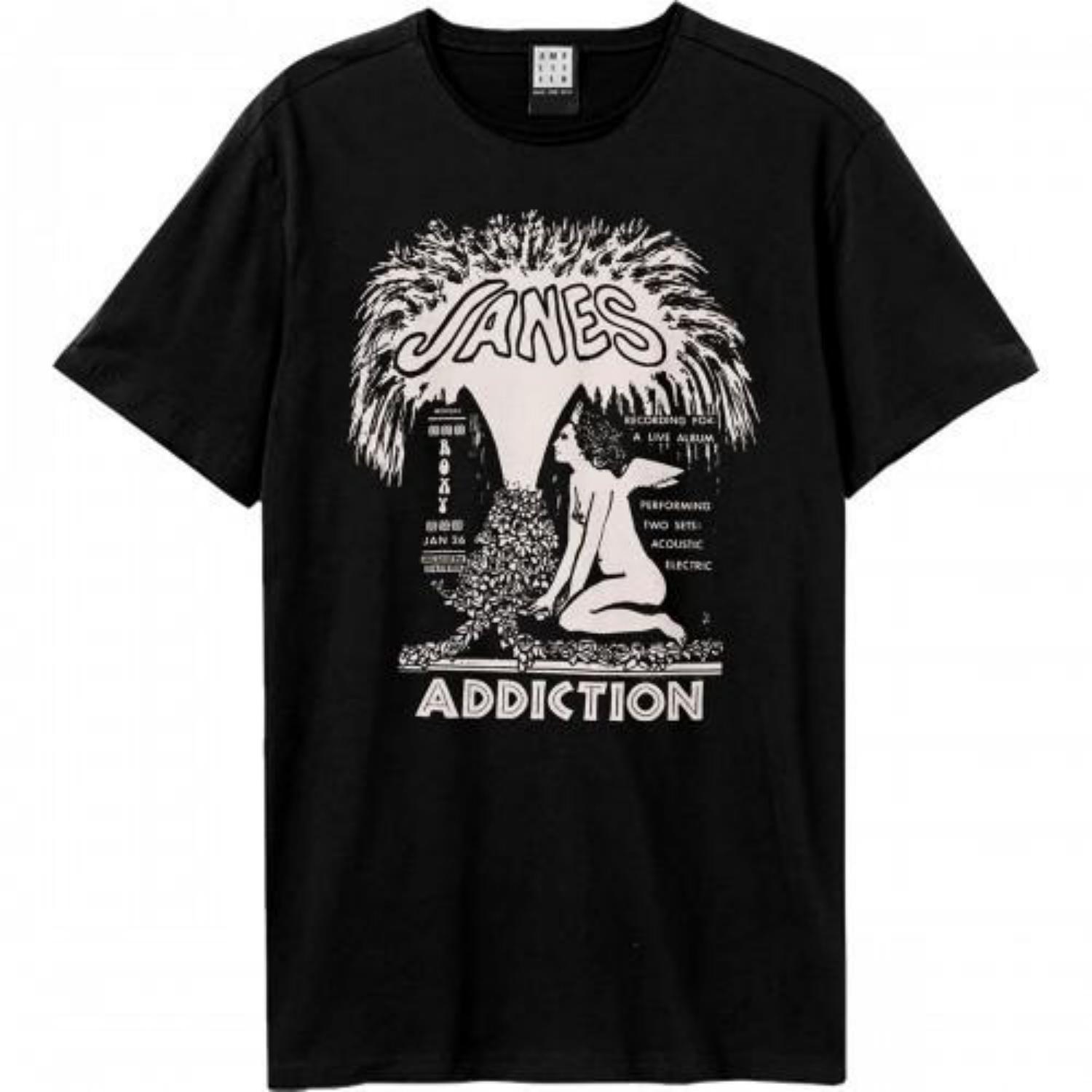 Amplified Unisex Adult Angel Fountain Jane s Addiction T-Shirt S разноцветный