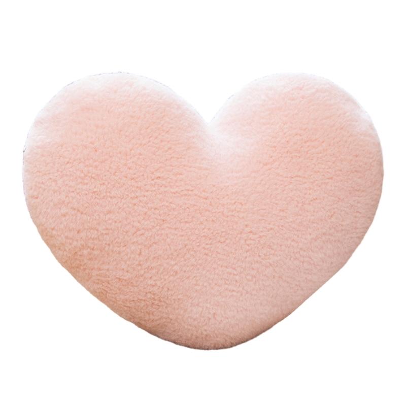 Romance Love Shape Pillow With High Resiliences PP Cotton Filling Ideal for Lounges Bedroom Decoration