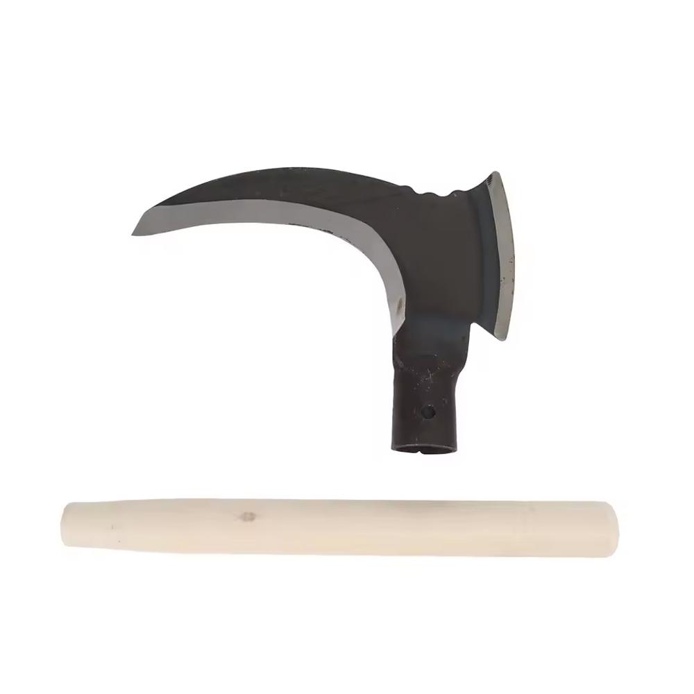 

Подвійна коса з високим вмістом марганцю, багатофункціональна коса, що ріже дерева, подвійний серп для садових інструментів