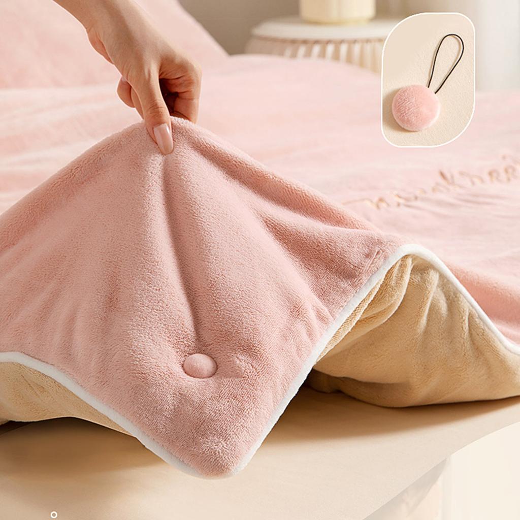 9pcs Mushroom Shaped Quilt Fasteners Sheets and Comforters Clamps Double Sided Velvets Slip Resistant Duvet Clips