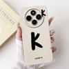 Cover For Redmi 14C 14R Case Simple Fashion A-Z Letter Pattern Design Silicon Shockproof Funda For Xiaomi Poco C75 4G Back Cover