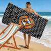 Name Custom Dundee United FC Print Beach Towel, Large Soft Quick Dry Towel for Beach Camping Swimming